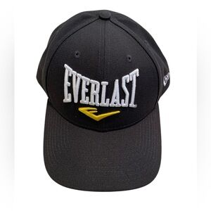 New Era 9FORTY Everlast Black Fitted Baseball Cap Hat